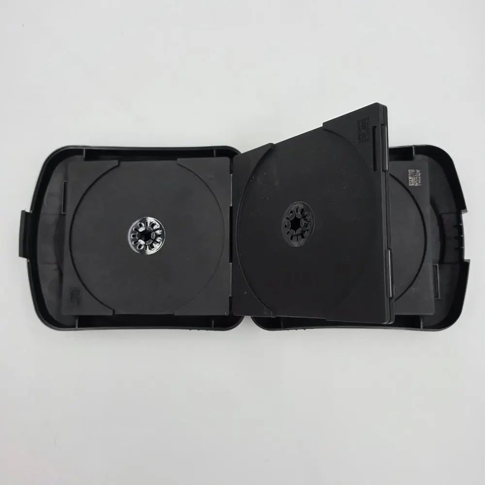 Laserline 12 CD DVD Blu Ray Storage Holder - Flip Up Disc Hard Case Organizer